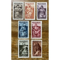 ALEMANIA ESTAMPILLA SARRE 1934 Yv 189/95 SERIE COMPLETA DE ESTAMPILLAS NUEVAS CON GOMA RELIGION 100 €